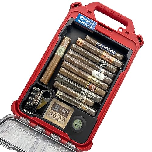 Cigar Humidor Insert with Hygrometer for Milwaukee Packout - Fits