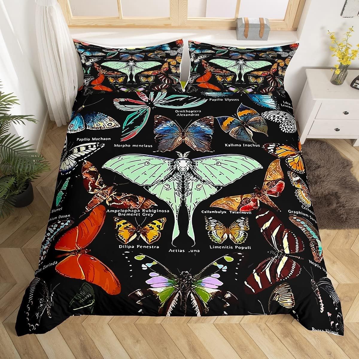 Sets de housse couette en microfibre 220x240 avec taies d'oreiller 65x65