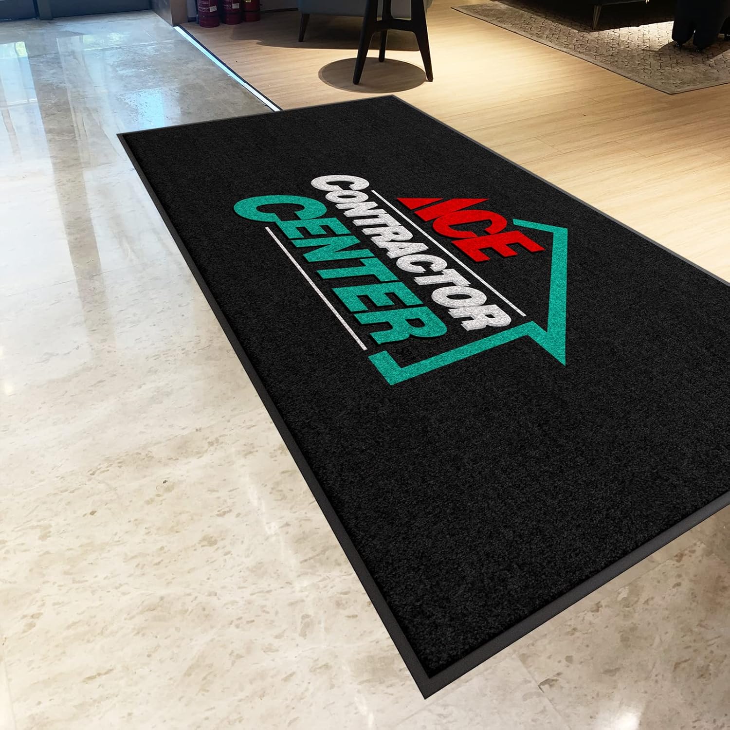 CASDON Custom Area Rug Floor Entryway Door Mat