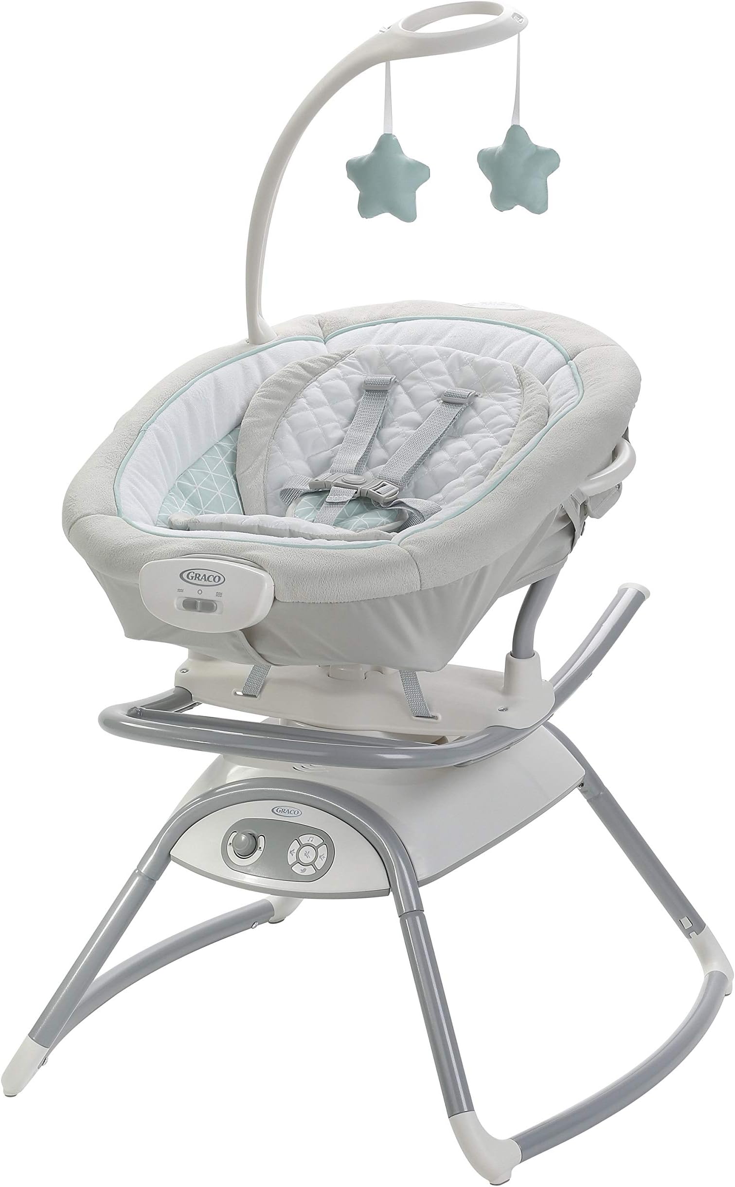 Graco Duet Glide Gliding Swing with Portable Rocker, Winfield , 17.75x11.5x24 Inch (Pack of 1)