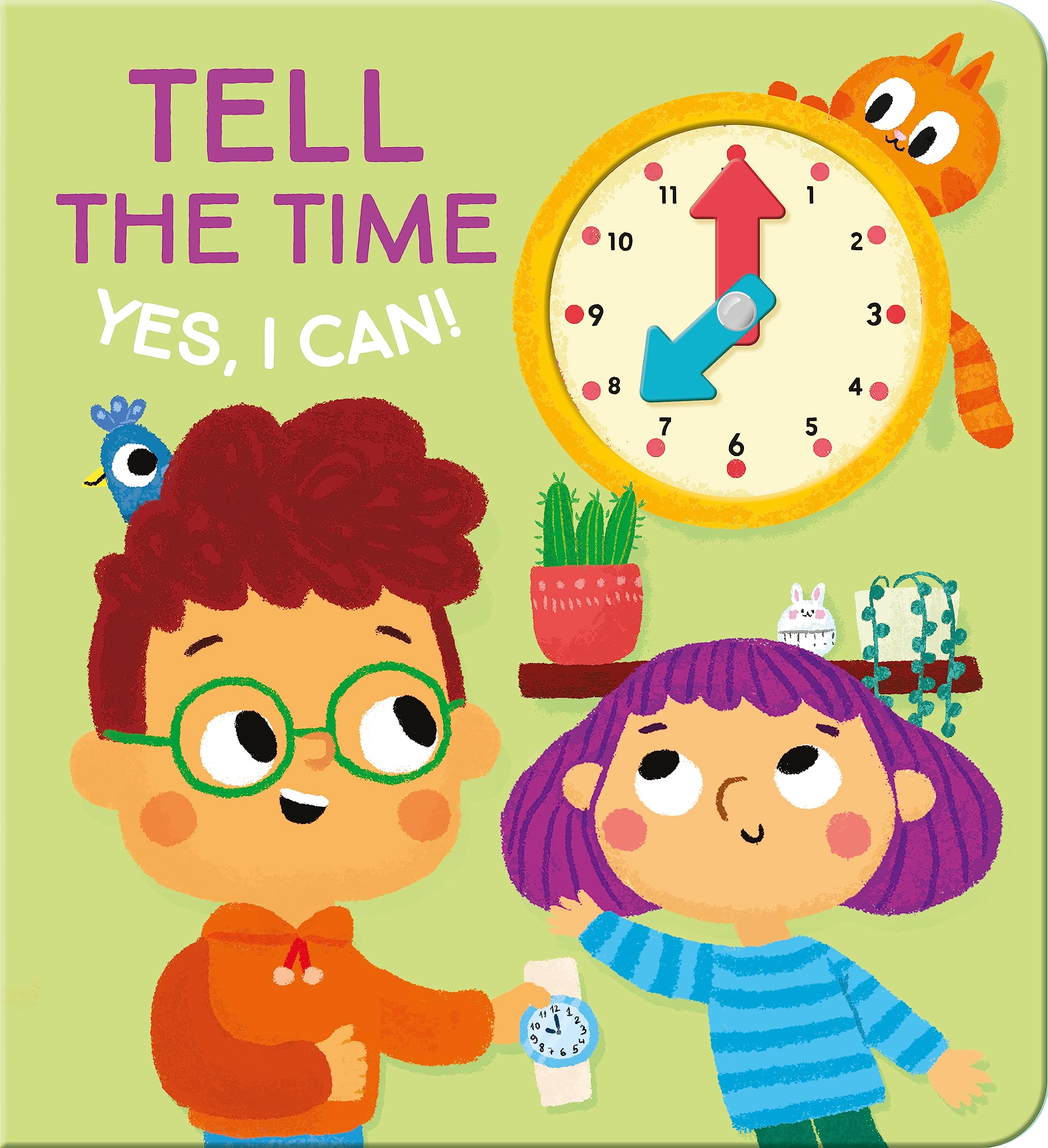 Yes, I can: Tell the time