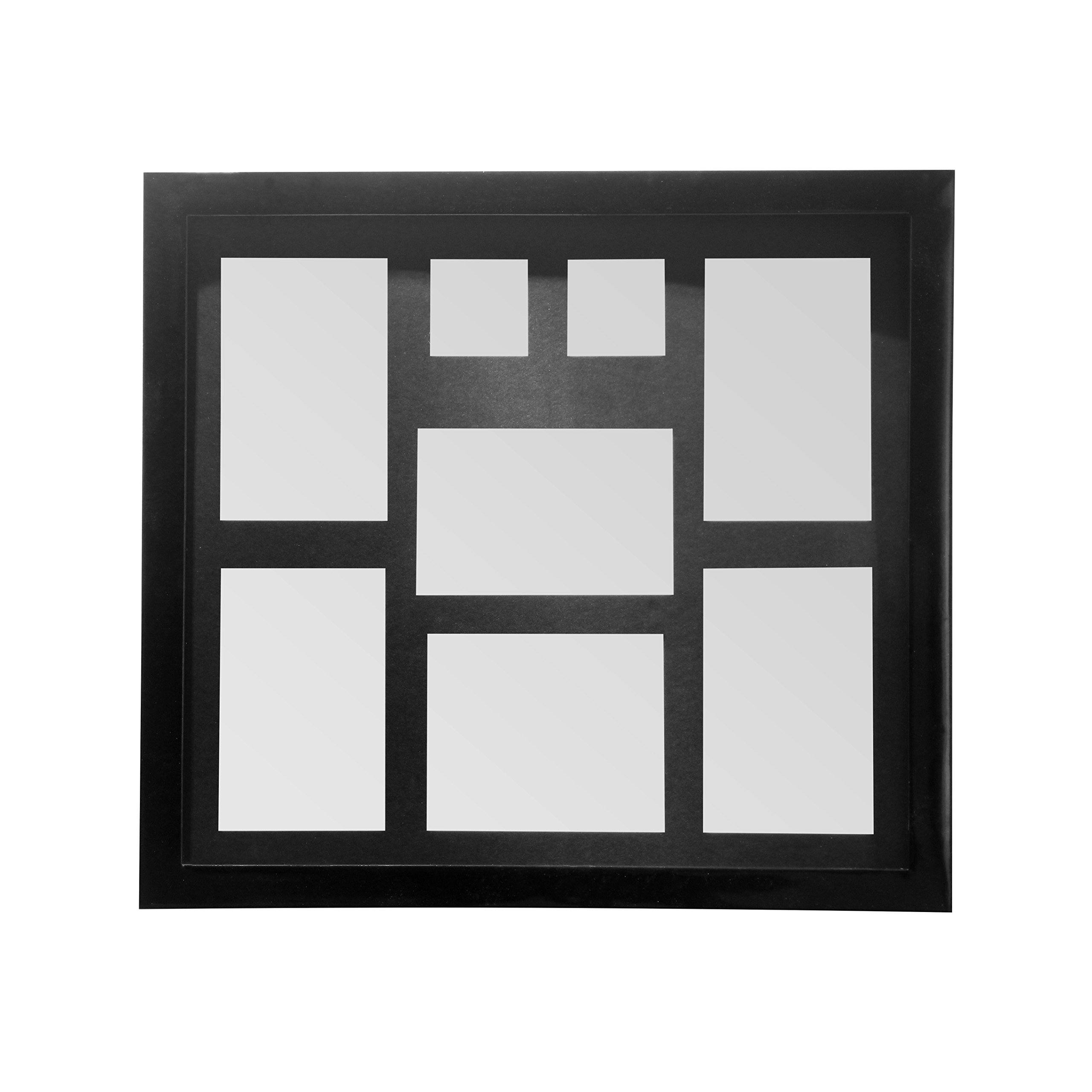 Orsina Glamarous Black Multi Photo Frame For Bedroom,eye-Catching Polyresin Image HolderPoster Frame For Gifting from B&Q