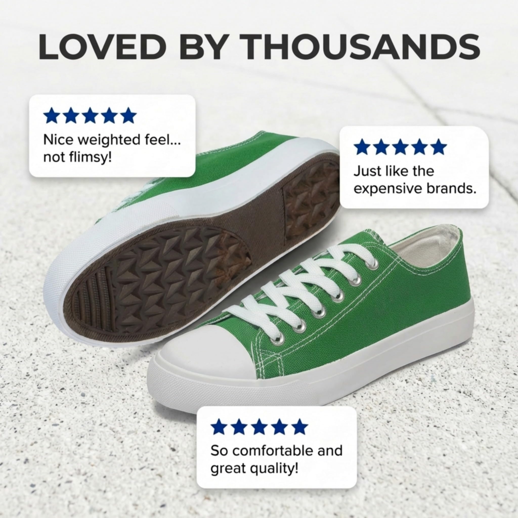 hello basics Canvas Shoes for Women Casual Low Top Women's Fashion Sneakers for Women (Green, 10)