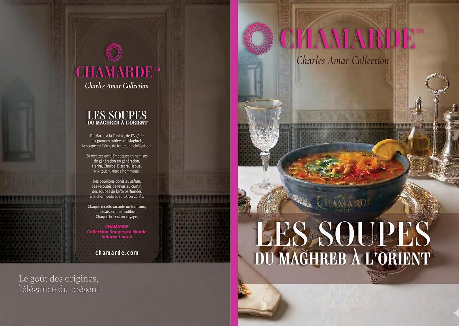 Chamarde - Les soupes du Maroc et du Maghreb: Soupes, potages, veloutés, Consommés (French Edition)      Kindle Edition