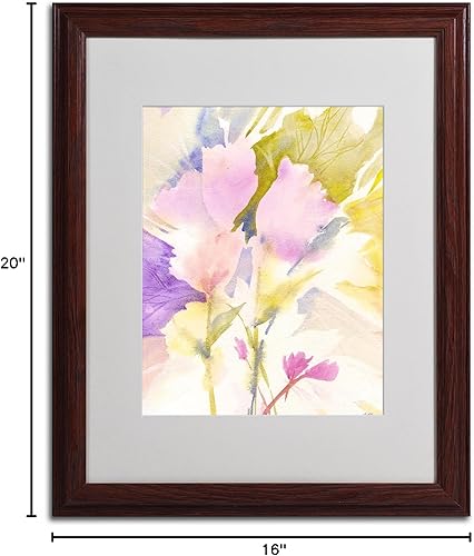 Miniatura 9 de Trademark Fine Art Sheila Golden - Arte enmarcado con marco de madera, 11 x 14 pulgadas