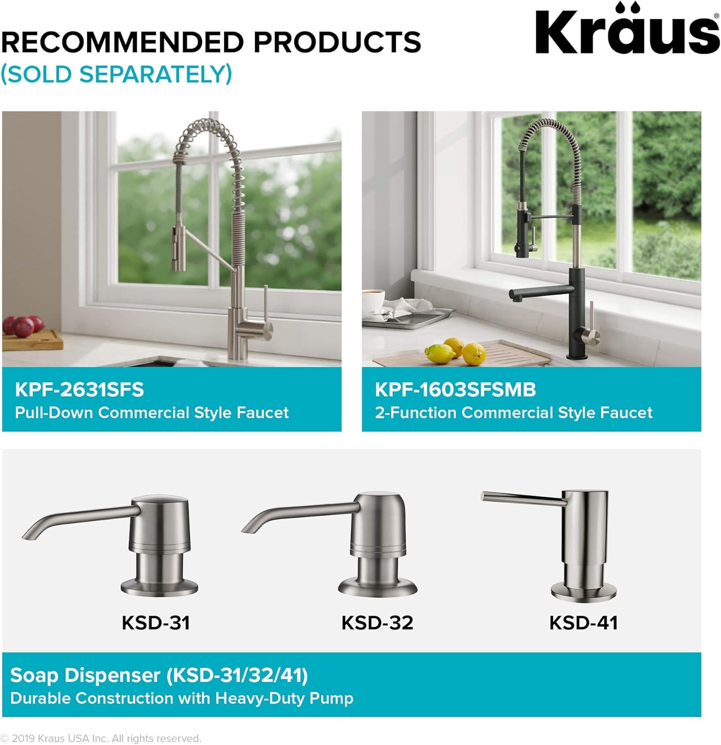 Buy 2 get 3 Kraus KWF410-36 KORE Kitchen Sink Single Bowl, 36 Inch, 36- Workstation