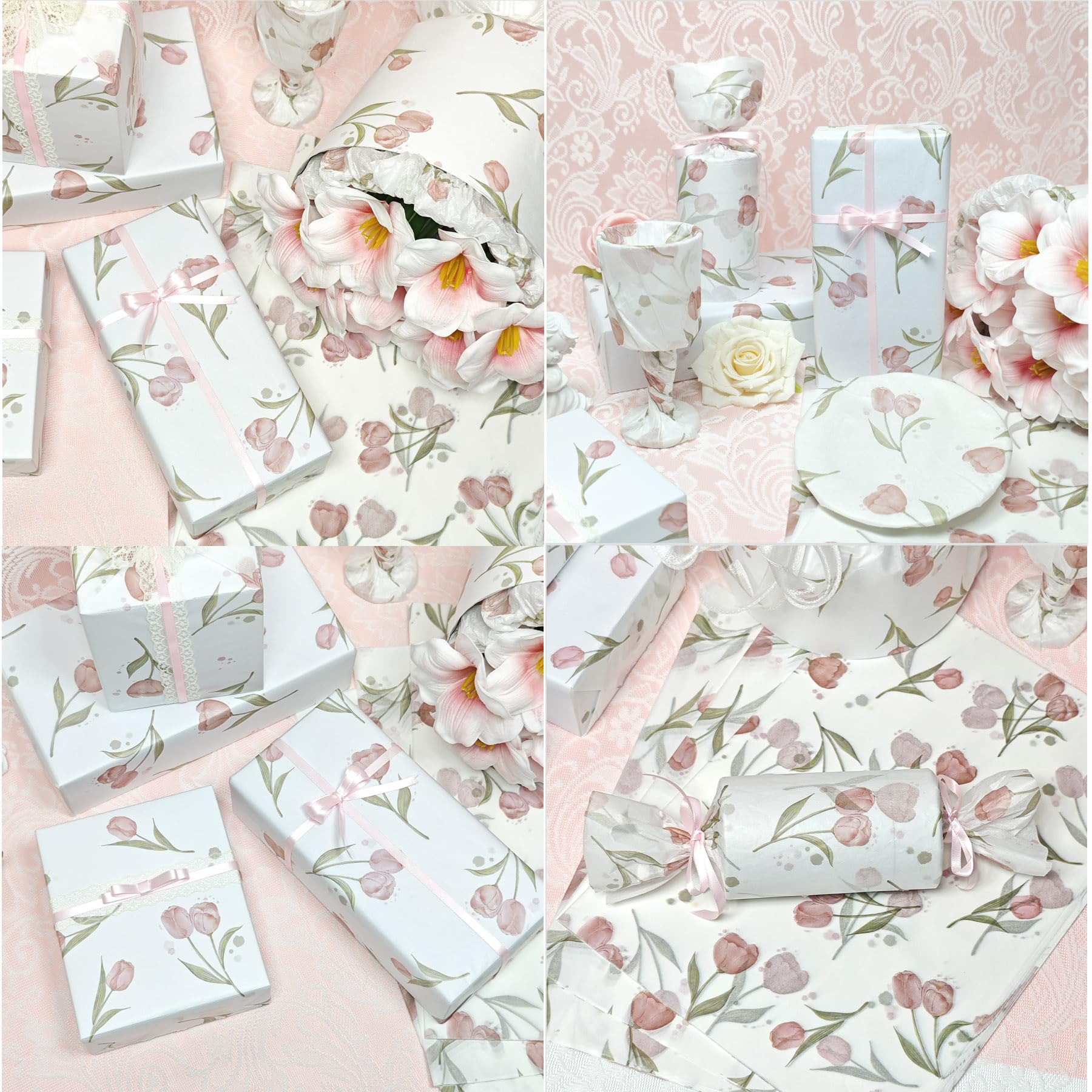 How To Wrap Flowers In Tissue Paper For Mother's Day？ – BBJ WRAPS - View #6