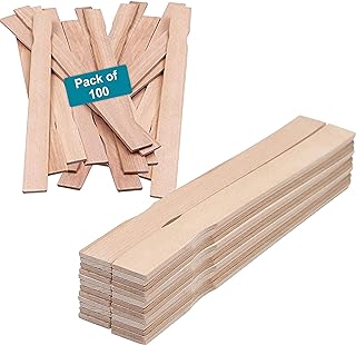 Perfect Stix - PAINT12-100 12" Wooden Paint Paddle Stirrer Sticks Length (Pack of 100)