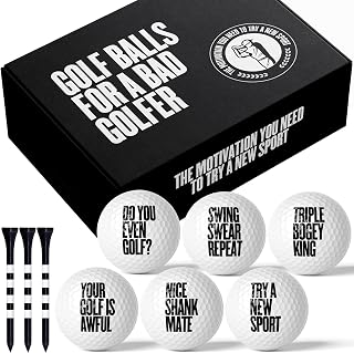 BadGolf, Golf Gifts, Golf Gifts For Men, Funny Golf Balls, Rude Golf Balls, Joke Golf Balls, Gift For Golfer, Dad Gifts, Funny Boyfriend Gift, Funny Golf Gifts, Golf Gift, Golf Presents, Gifts For Him