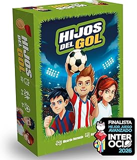 MOFETA Juego de Mesa de Fútbol Hijos del GOL para Niños y Familias | Juego de Estrategia con Dados, Meeples y Tableros | Partidas Rápidas de 20 Minutos | 2 a 4 Jugadores Futbol Niños +8 Años