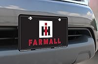 Vista 2 de Chroma 002006 Placa de matrícula con etiqueta metálica 'IH- Farmall