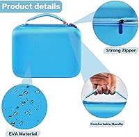 Vista 3 de Carrying Case for Toniebox 1/2 Audio Player Starter Set and for Tonies Figures Characters，for Toniebox 2 Audio Player Bundle. Toy Story Storage