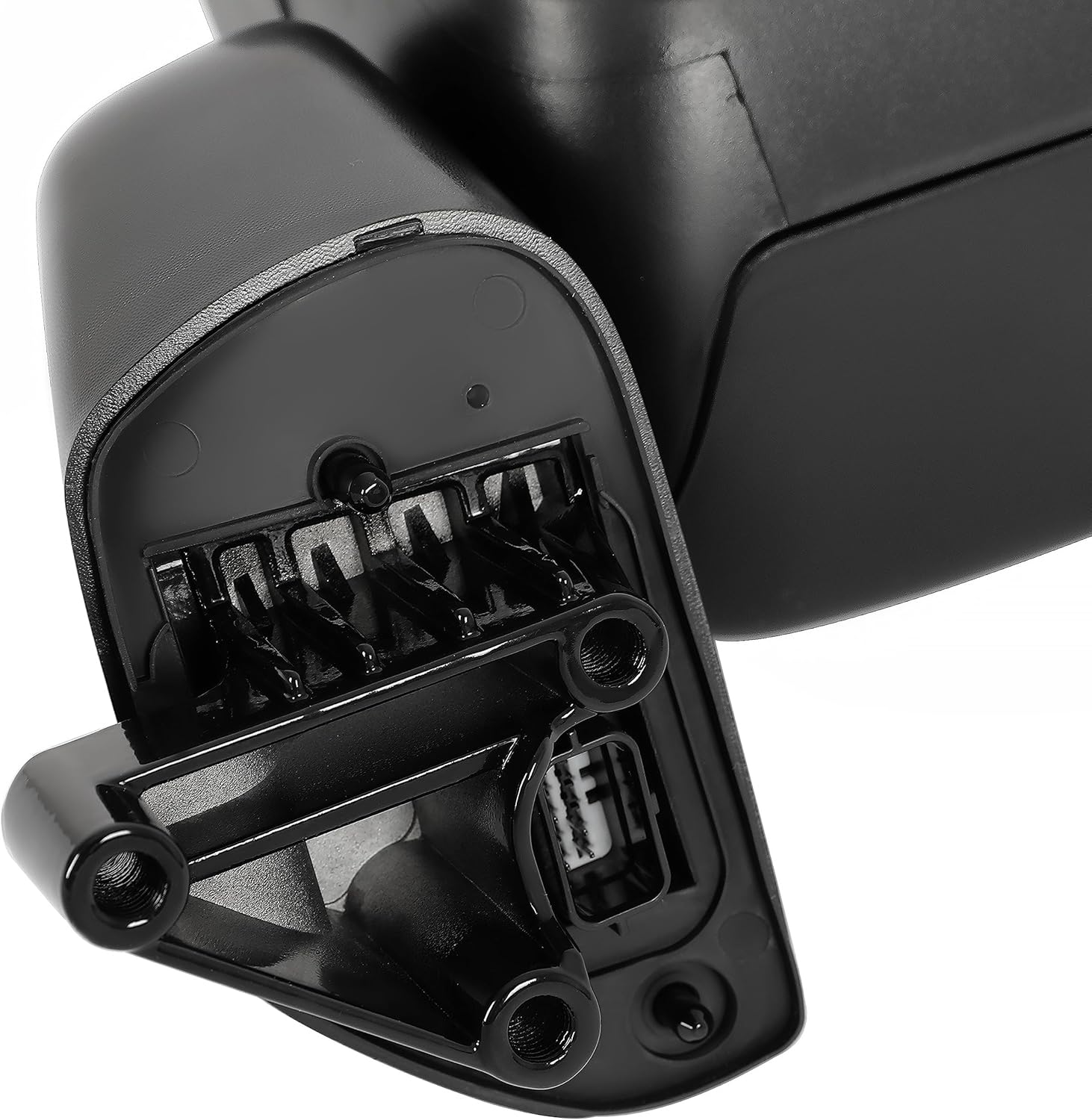 HECASA Power Mirror with Heated Compatible with 2018-2023 Jeep Wrangler JL 2020-2023 Jeep Gladiators Replacement for 68281891AE Rear View Heated Mirror -Left Side, 5 Pin