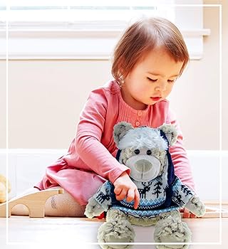Amazon.com: DolliBu Plush Polar Bear Stuffed Animal - Soft