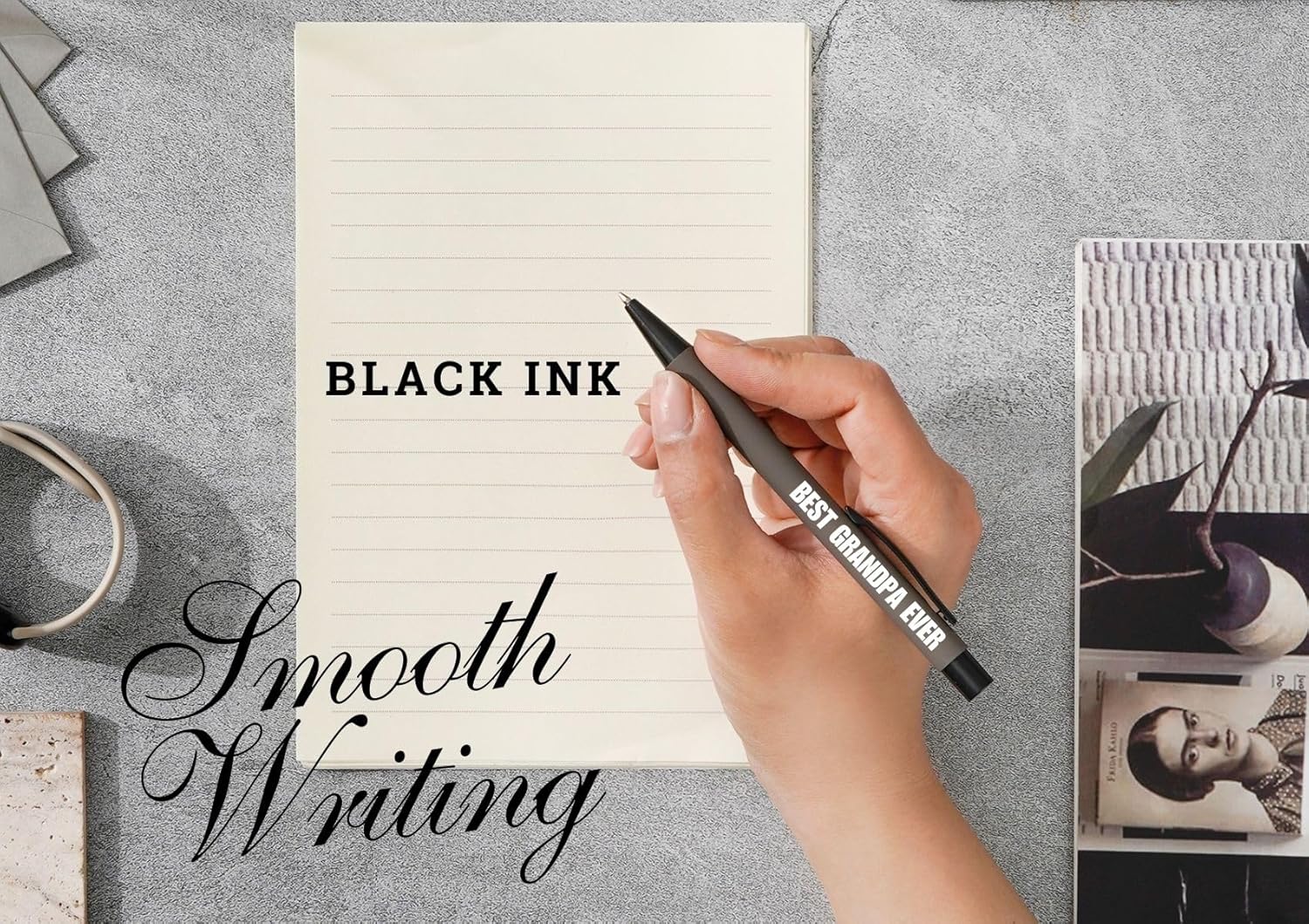 InnoBeta Grandpa Gifts, Ballpoint Pen Set of 4, Gift Ideas for Grandpa on Birthday, Christmas, Father's Day - Image 3