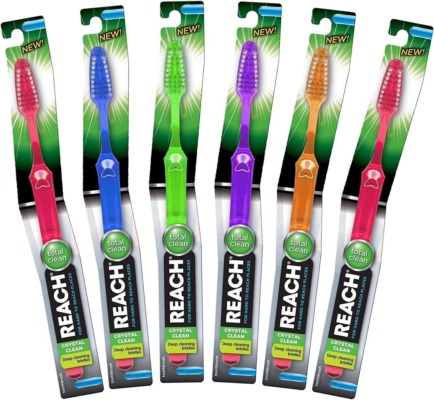 Reach Toothbrush, Medium, Full Head 11 (Pack of 12