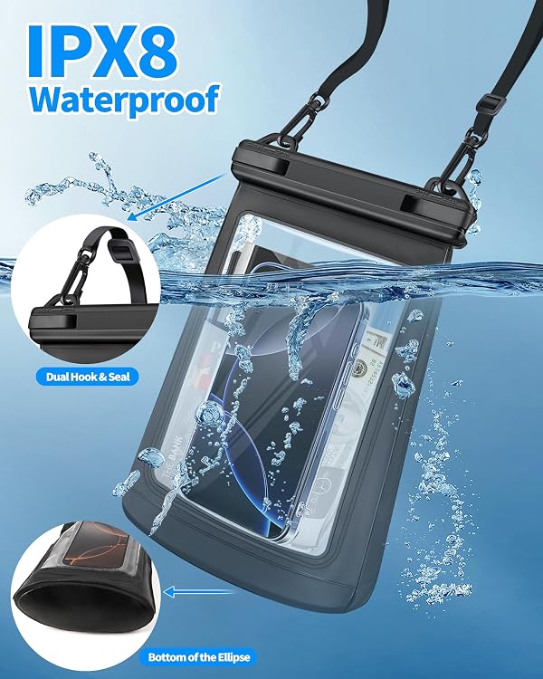 PEDVSTY IPX8 Waterproof Phone Pouch - Floating, Extra Large Size by PEDVSTY - Used condition - Image 5
