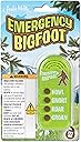 Archie McPhee: Emergency Bigfoot - Electronic Sound Maker, 3.5" Handheld Device, 4 Sasquatch Noises: Howl-Snort-Roar-Groan, Camping Pranks Novelty Toy