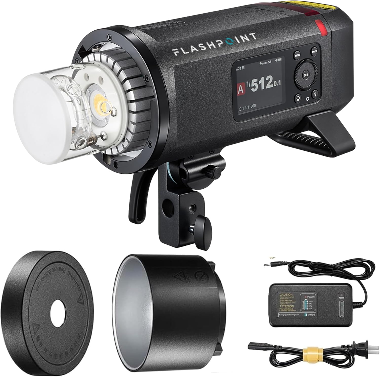 Flashpoint XPLOR 800 Pro TTL All-in-One Outdoor Flash (Godox AD800Pro) – 800Ws Battery Monolight, HSS 1/8000s, Freeze Mode, Bowens Mount, Bi-Color LED Modeling Lamp, Wireless X System