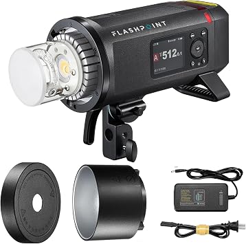 Flashpoint XPLOR 800 Pro TTL All-in-One Outdoor Flash Godox AD800Pro 800Ws Battery Monolight, HSS 1/8000s, Freeze Mode, Bowens Mount, Bi-Color LED Modeling Lamp, Wireless X System