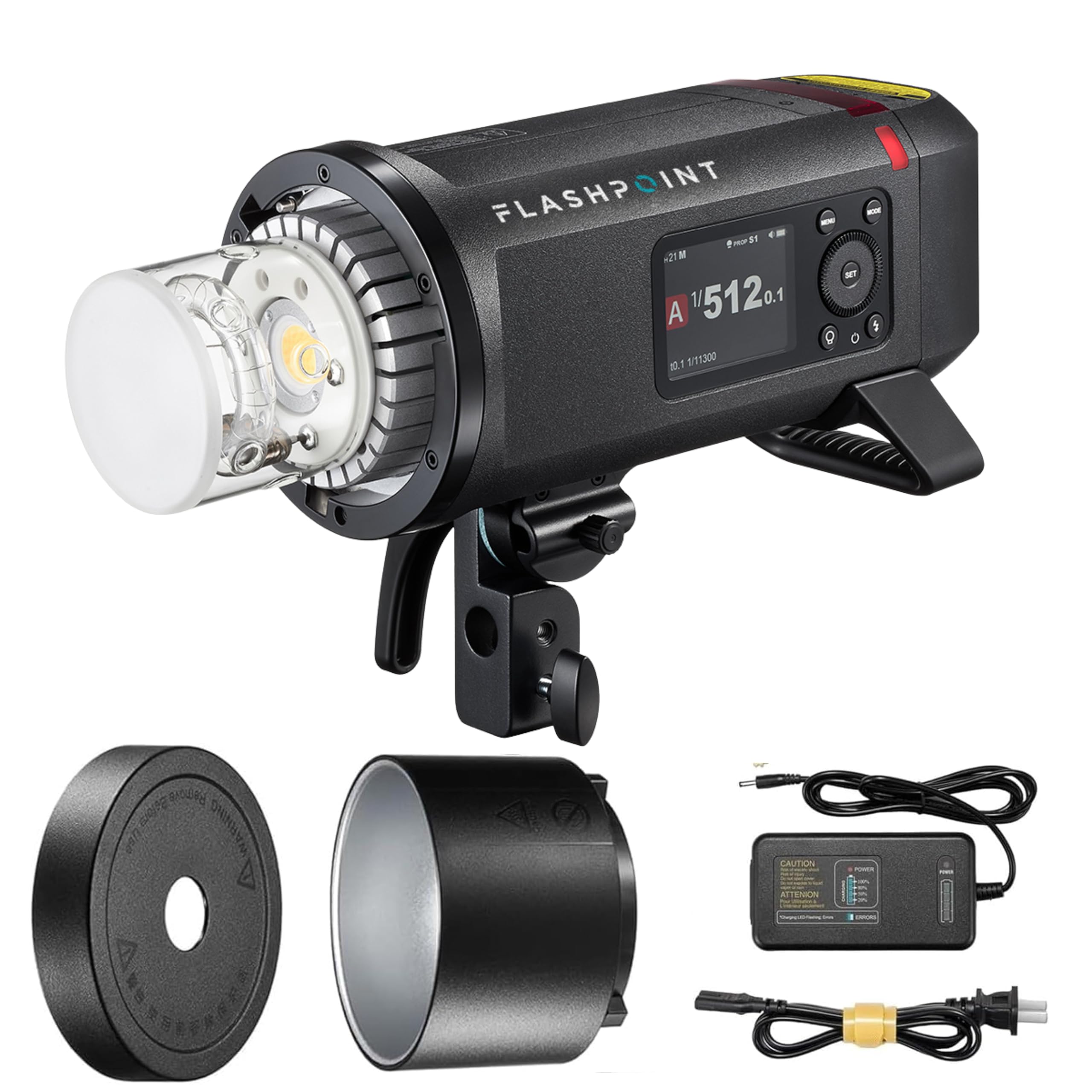Flashpoint XPLOR 800 Pro TTL All-in-One Outdoor Flash (Godox AD800Pro) – 800Ws Battery Monolight, HSS 1/8000s, Freeze Mode, Bowens Mount, Bi-Color LED