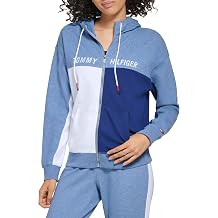 Tommy Hilfiger Womens Color Block Side Stripe Tapered Jogger Sweatpants