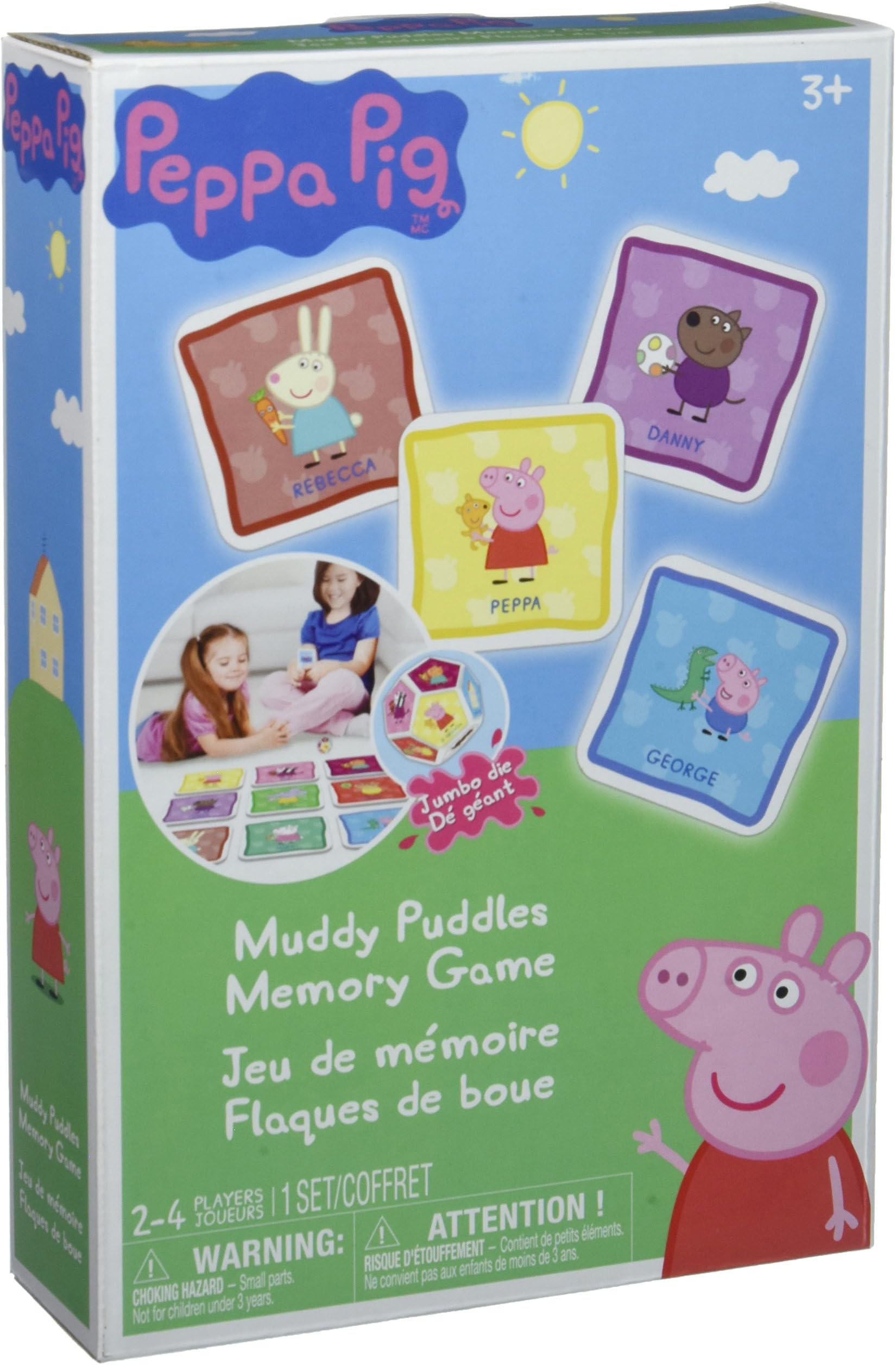 Peppa Pig Muddy Puddles Memory Board Game