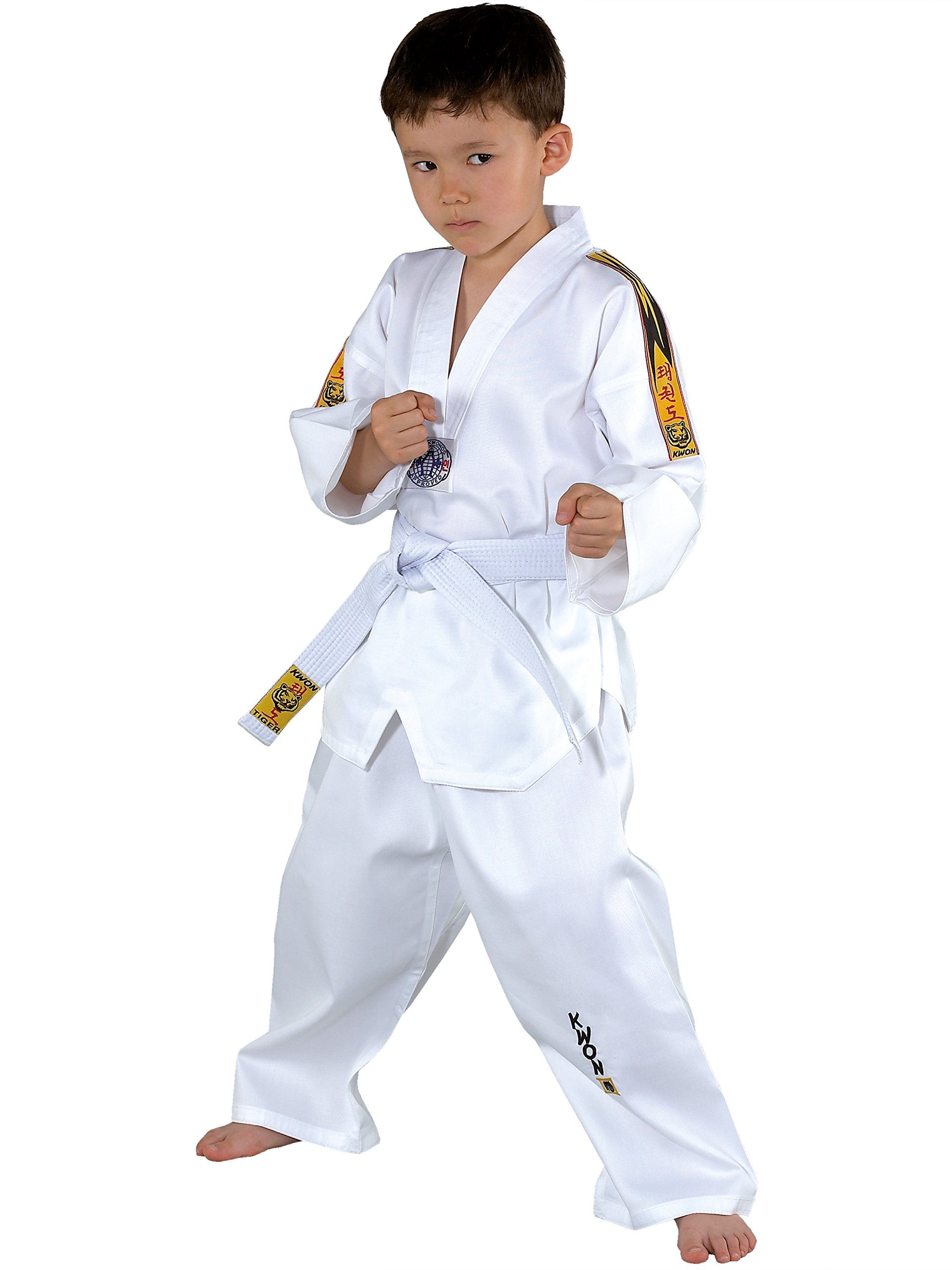 Kwon Costume de taekwondo Tigre 100 cm