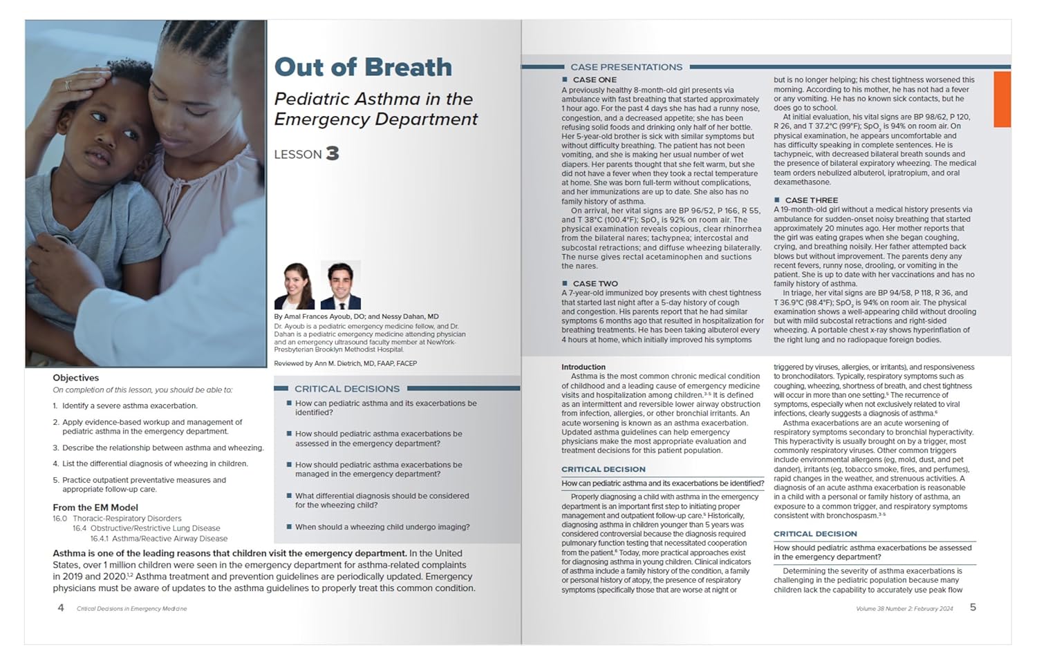 2024 Critical Decisions in Emergency Medicine: A Publication of the American College of Emergency Medicine      Paperback – November 1, 2025