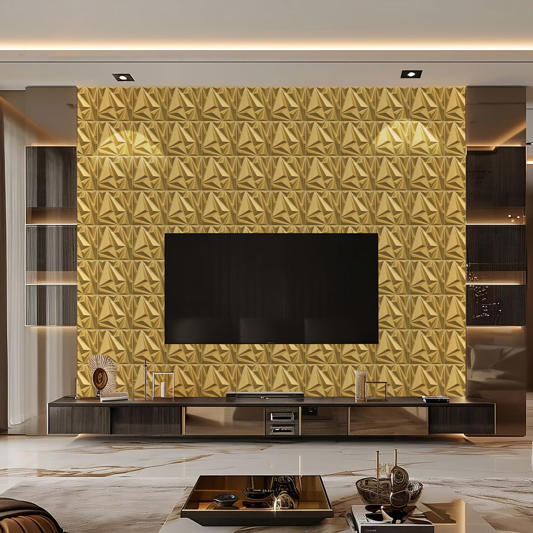 Snapklik.com : 3D Wall Panels For Interior Wall Decor, 33 Pack PVC Wall ...