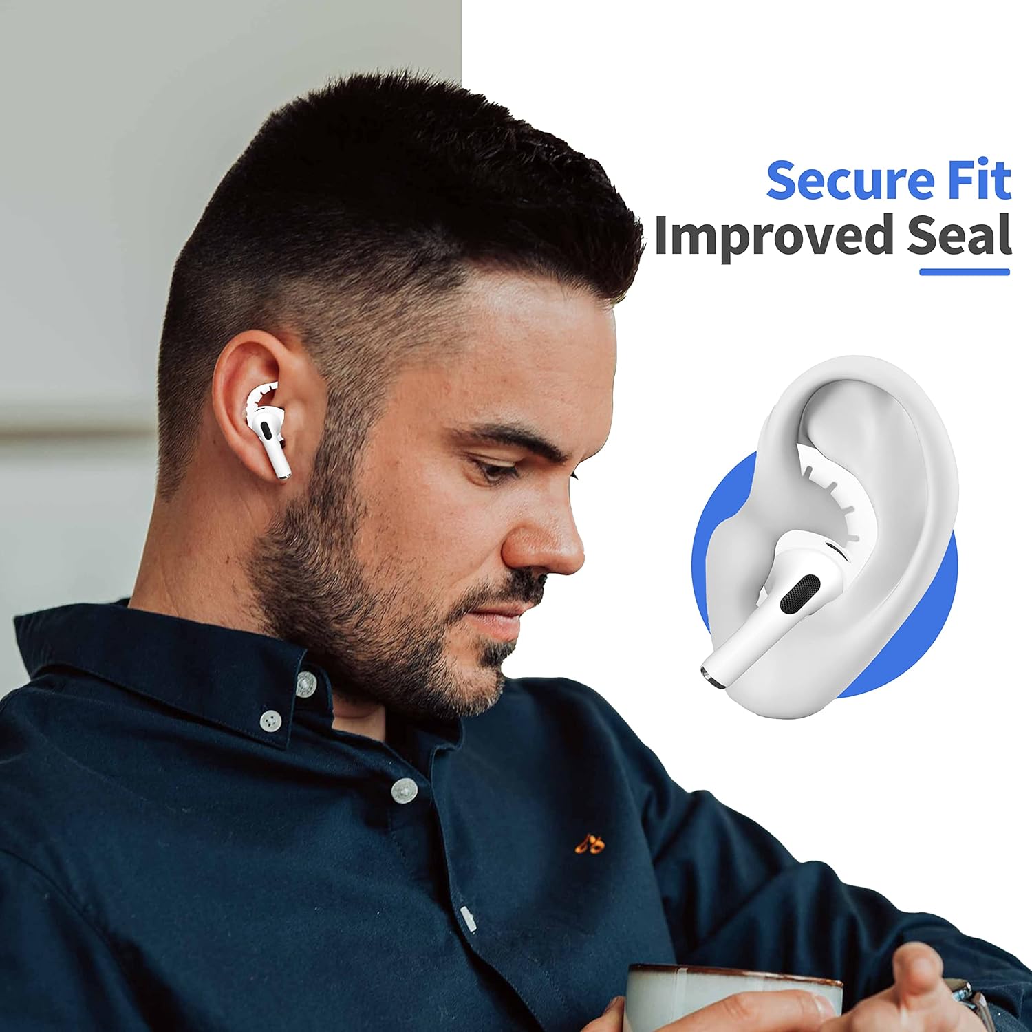 Discount 70% DamonLight 3 Pairs AirPods 3 Ear Hooks Covers [Added Storage Pouch] Anti-Slip Ear Covers Accessories Compatible with Apple AirPods 3rd Generation [Not Fit in Charging Case]- AirPods 3(2021 Released)