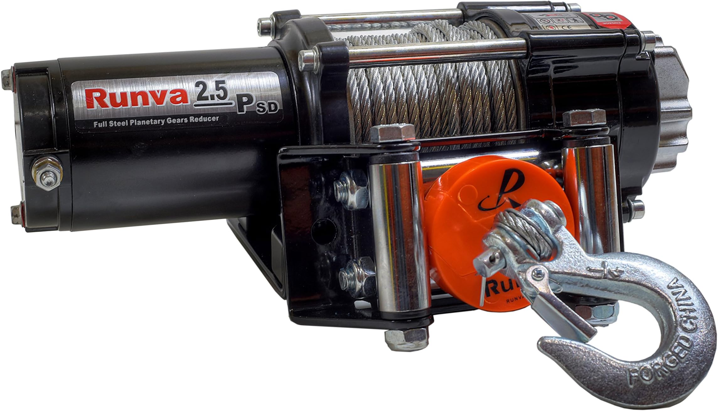 2.5P 2500 lb ATV Winch Super Deluxe Package