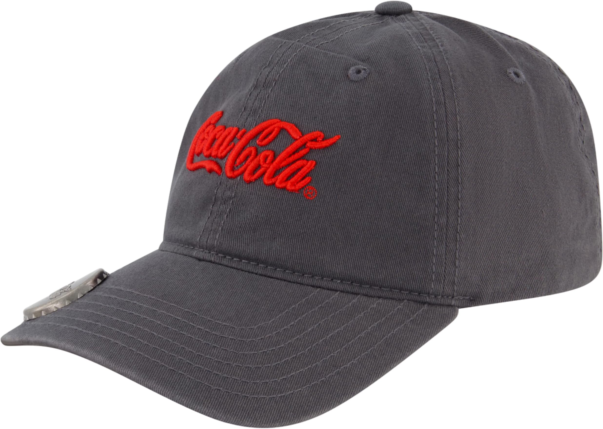 Coca Cola Hat, Adjustable Baseball Cap with Curved Brim, One Size