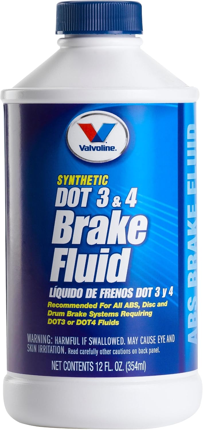 Valvoline DOT 3 and 4 Brake Fluid, 354ml, Brake Fluids Amazon Canada