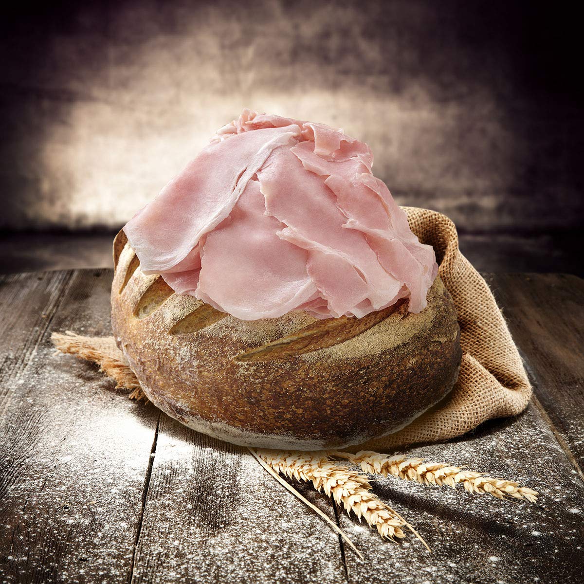 Cott il Prosciutto Cotto Salumi Pasini® | 2.1 kg de jamón cocido | Embutido italiano bajo en grasas