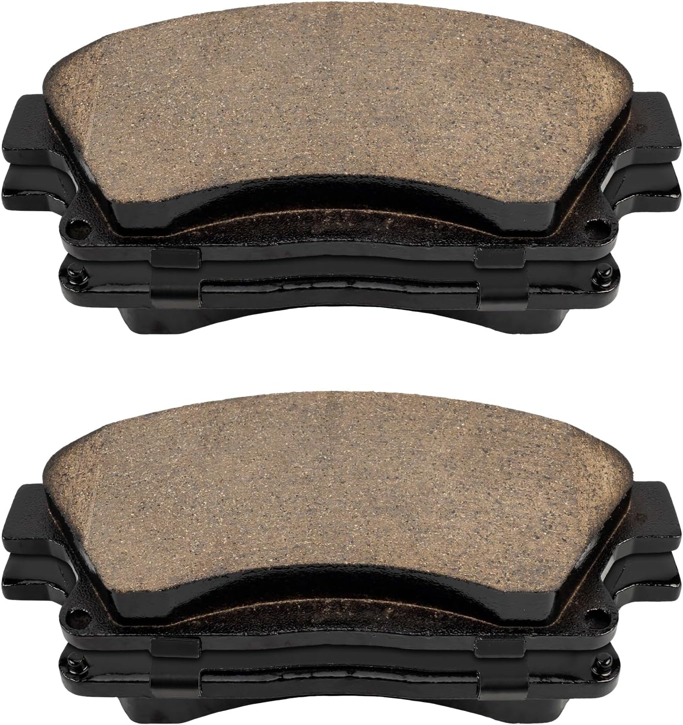 PHILTOP Ceramic Front Brake Pads For Cruze 2014-2015, 4 Pcs replace # D1467