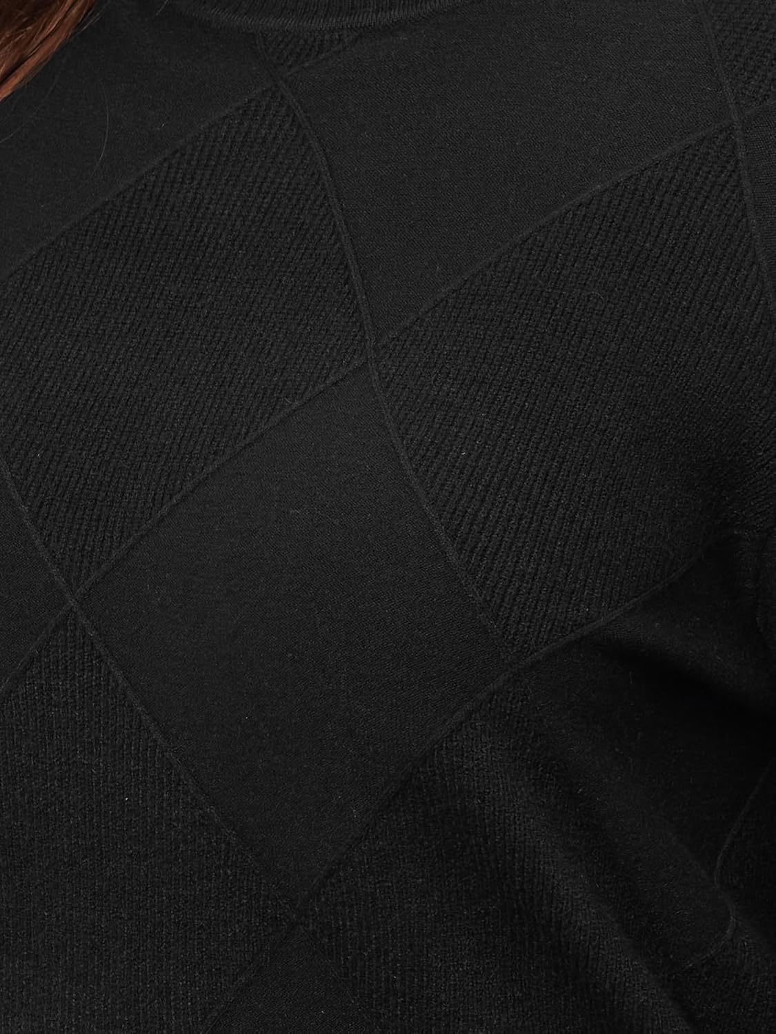 Agnes Orinda Plus Size Pullover Sweaters for Women Lightweight Long Sleeve Turtleneck Novelty Sweater - Image 5