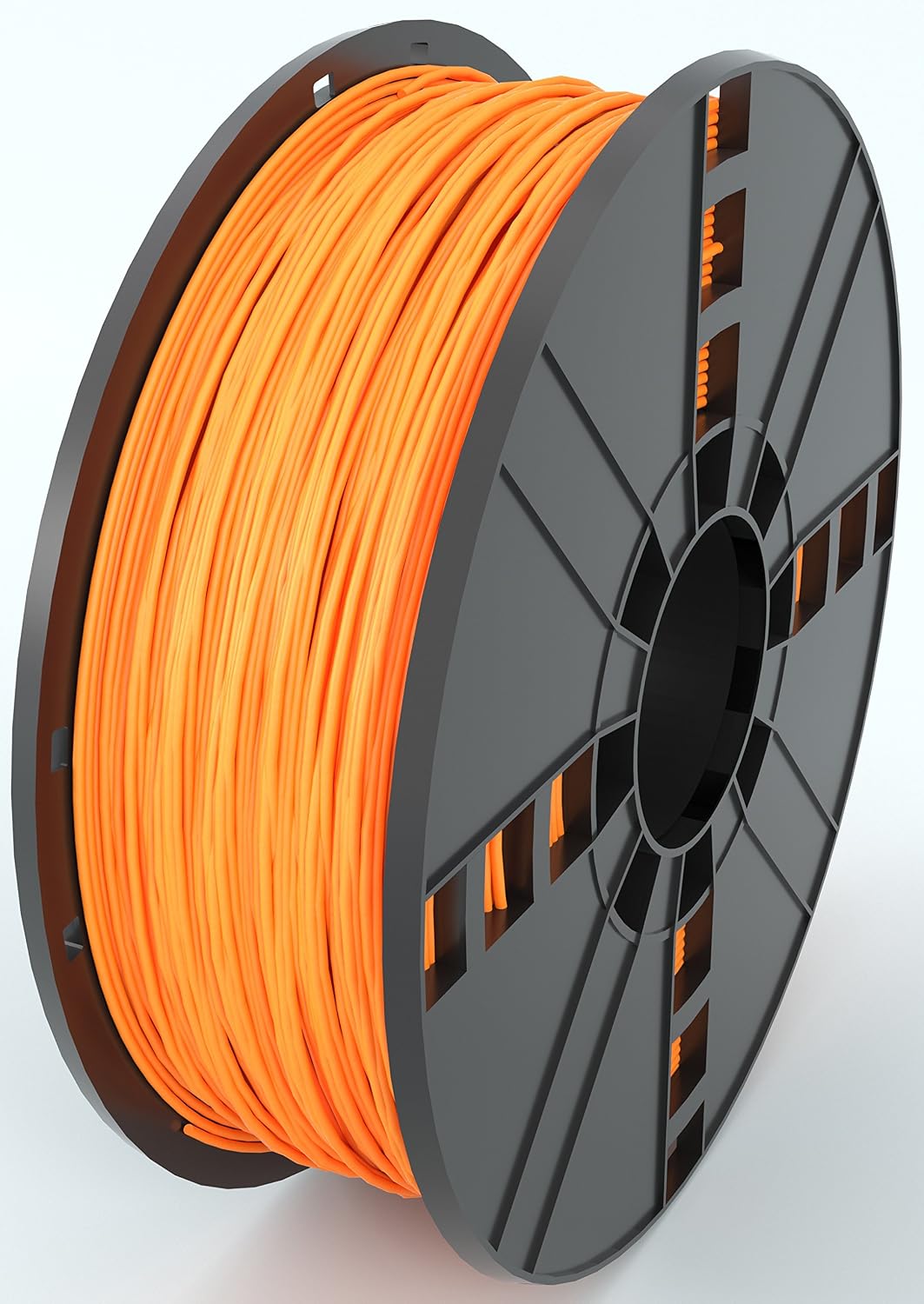 MG Chemicals ABS17OR1 Orange ABS 3D Printer Filament, 1.75 mm, 1 kg Spool