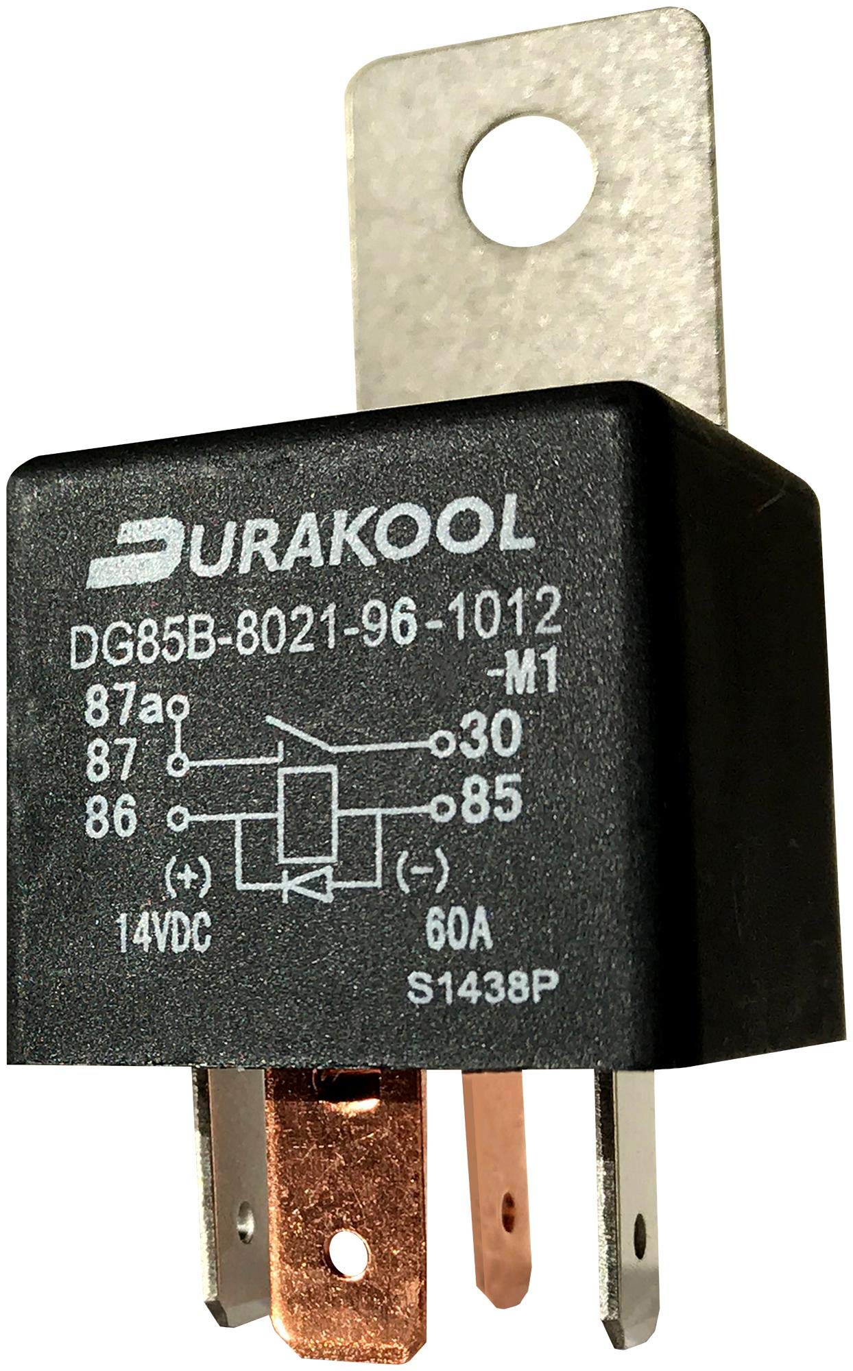 DG85C 7021 76 1012 | Durakool Plug In Power Relay, 12V dc Coil, SPST | RS