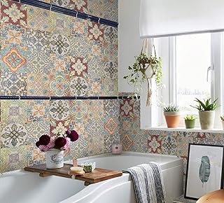 Traditional Gold foil Tile transfers Stickers...,