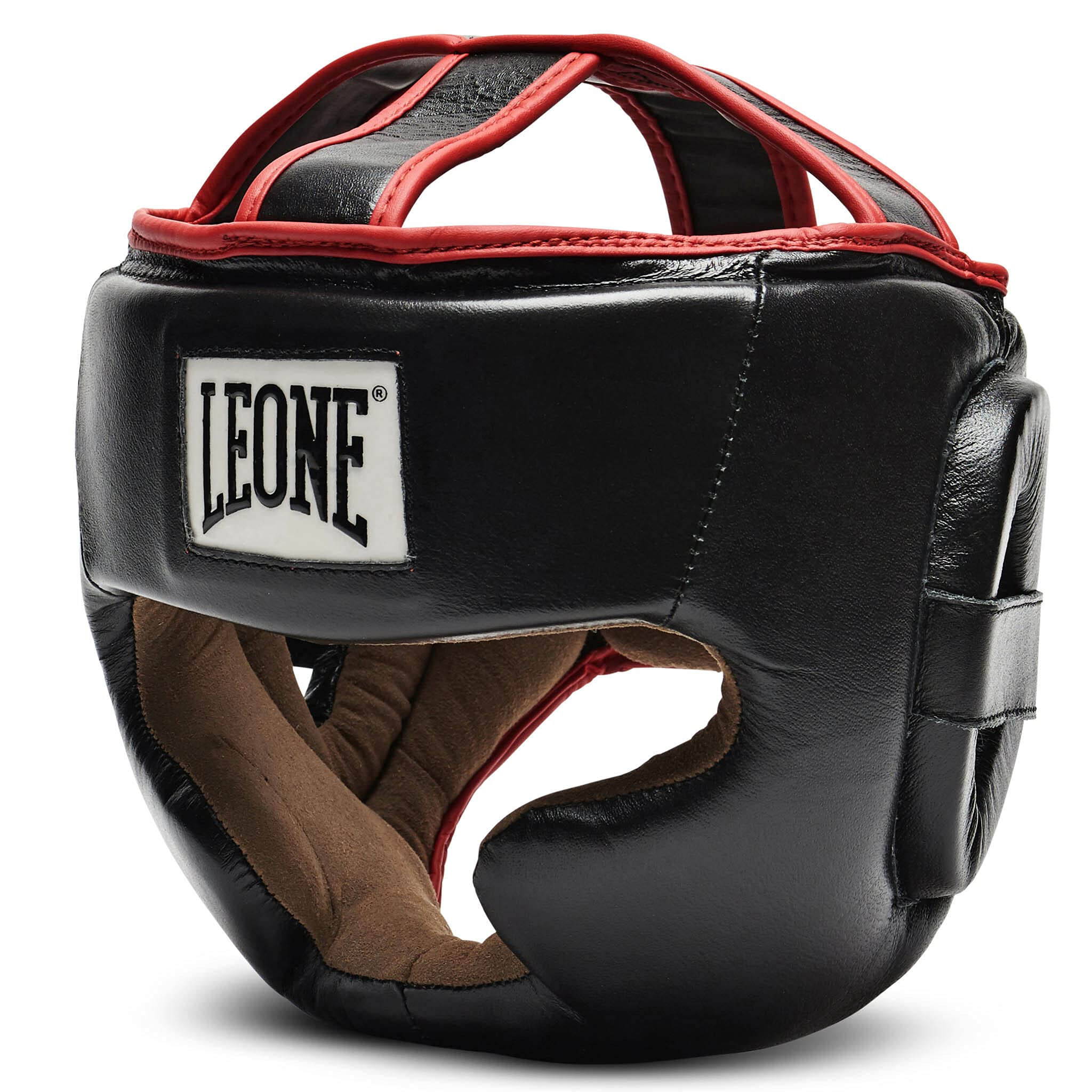 LEONE 1947, Vollschutzhelm, Unisex-Erwachsene, Schwarz, S, CS426