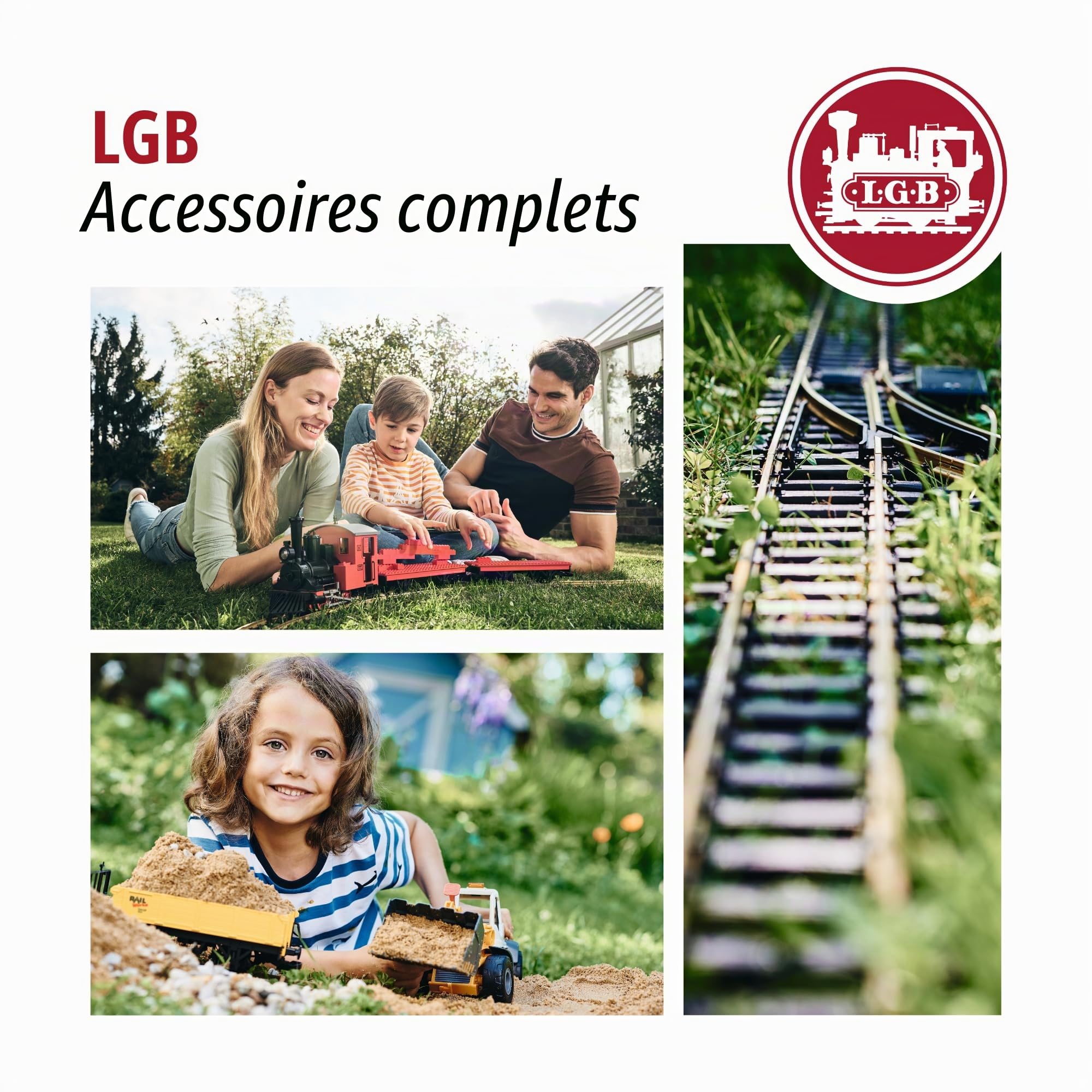Märklin LGB 42430 – kipplore Rouge