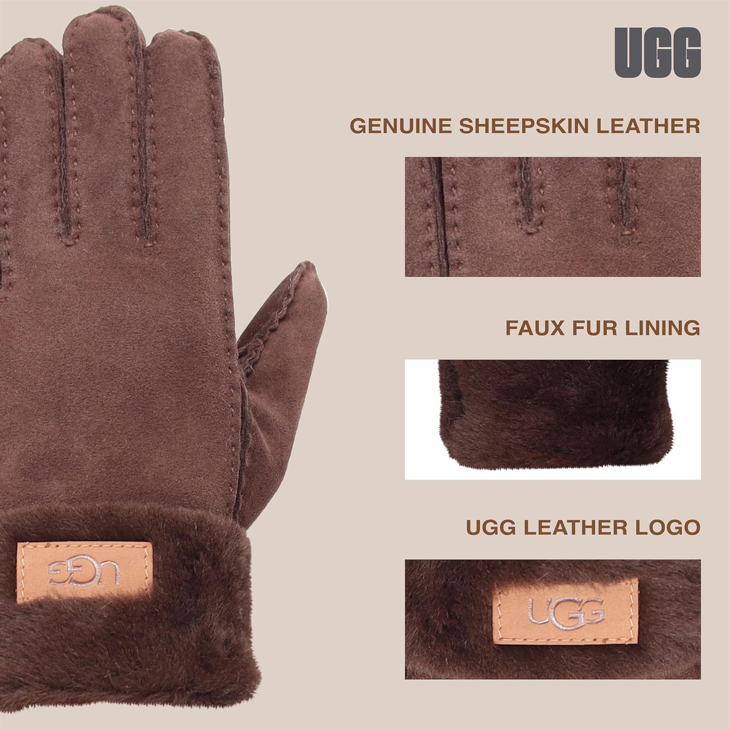 UGG - Brandclub - UGG womens Turn Cuff Water Resistant Sheepskin