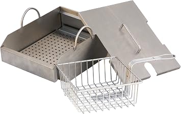 Solaire Stainless Steel Steamer/Fryer for Solaire AGBQ-27 Grills