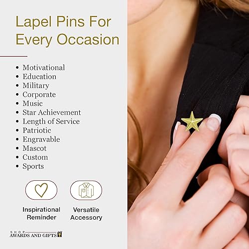 Miniatura 3 de Statue of Liberty USA American Flag Lapel Pins