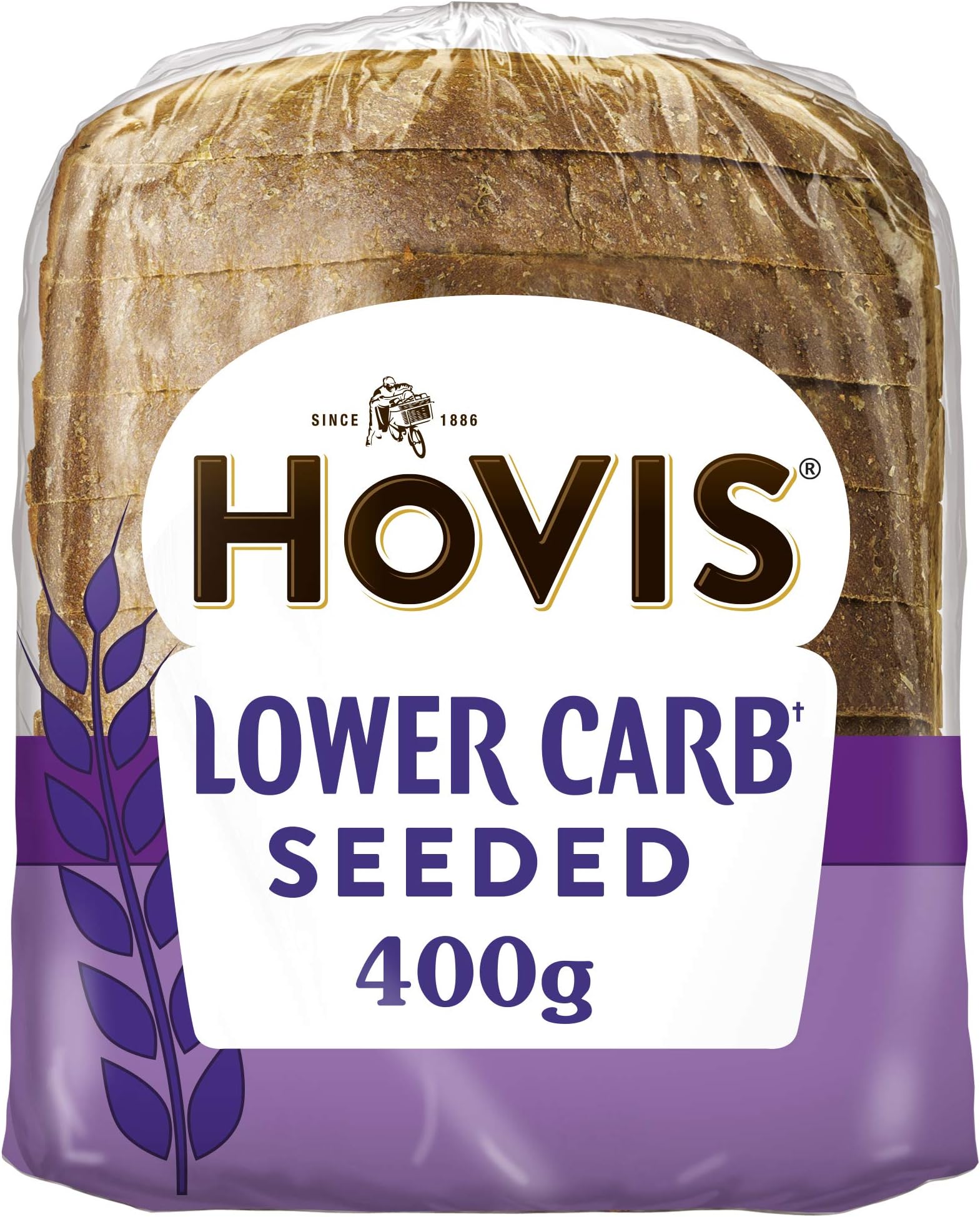 Hovis Lower Carb Seeded Bread, 400 g