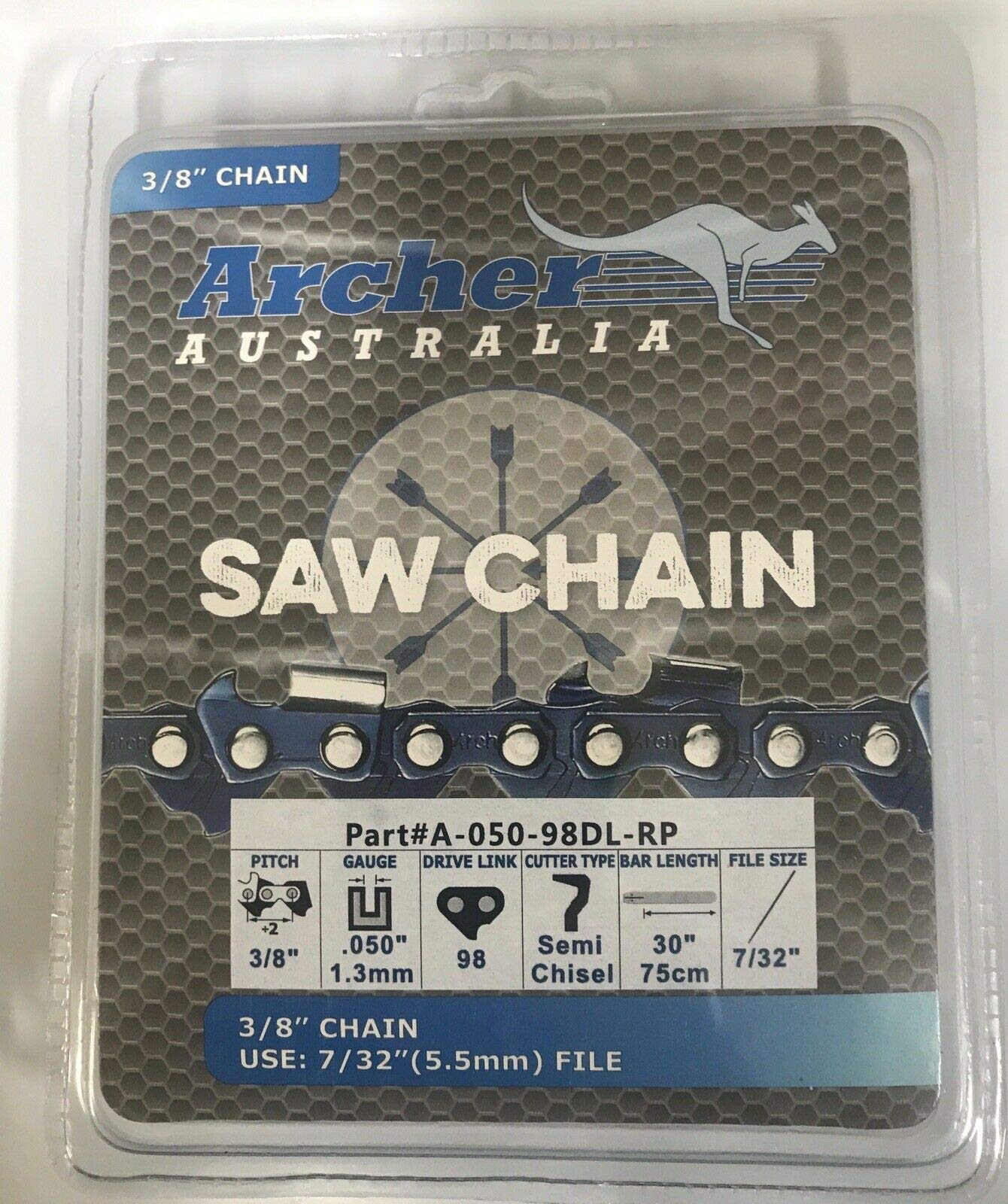 2-Pack 36 3/8-050-116DL Ripping Chainsaw Chain replaces 72RD116G A1EP-RP- 116E