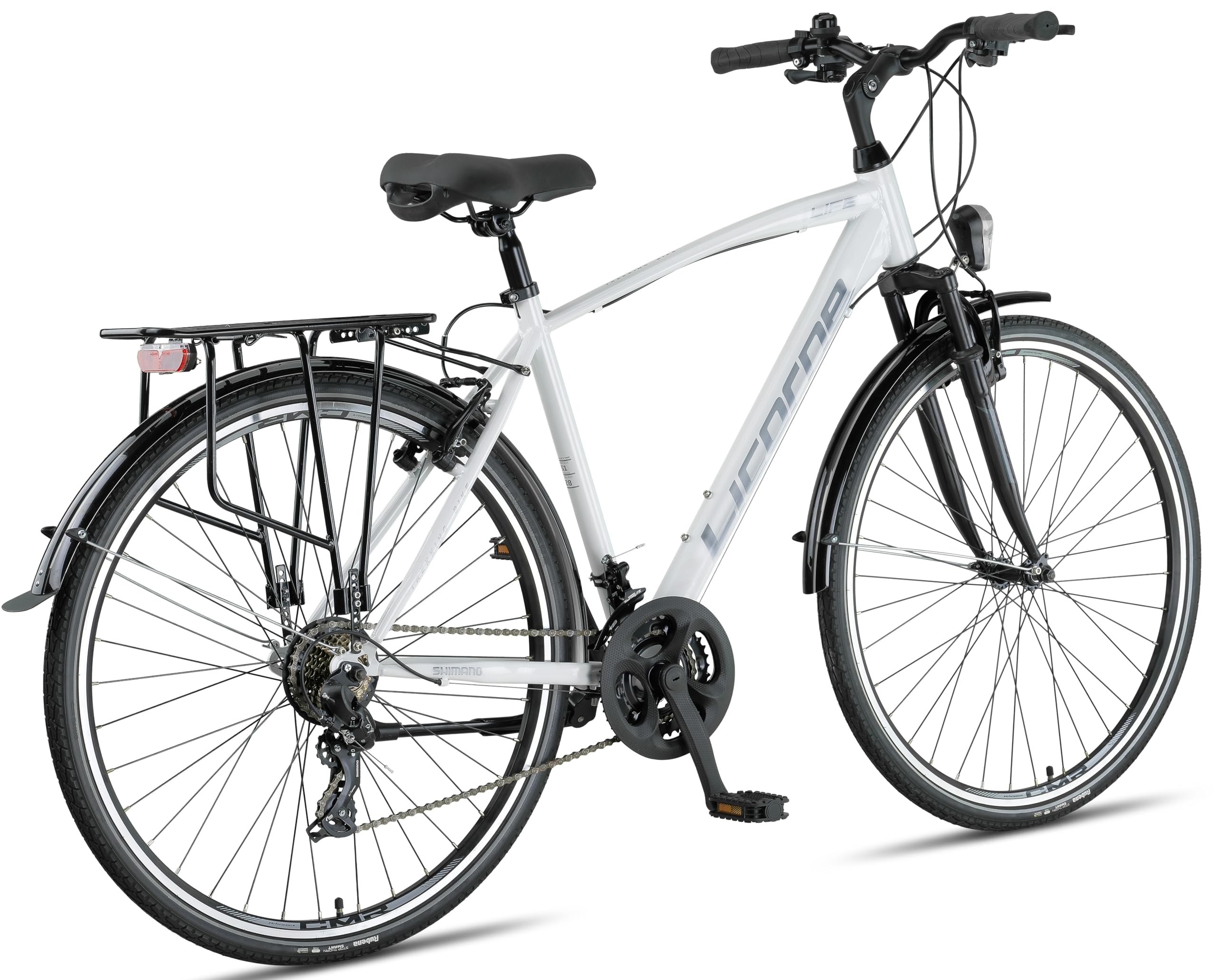 Licorne Bike Trekking Bike 28" 21 Gang Schaltung Citybike