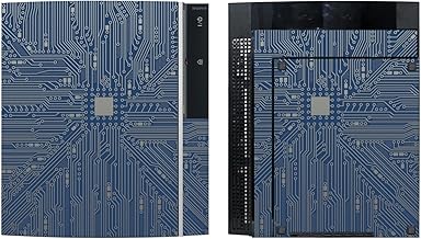 'Disagu SF de SDI de 3372 _ 843 Diseño Skin para Sony PS3 de pie con Controlador – Diseño Placa Azul Transparente