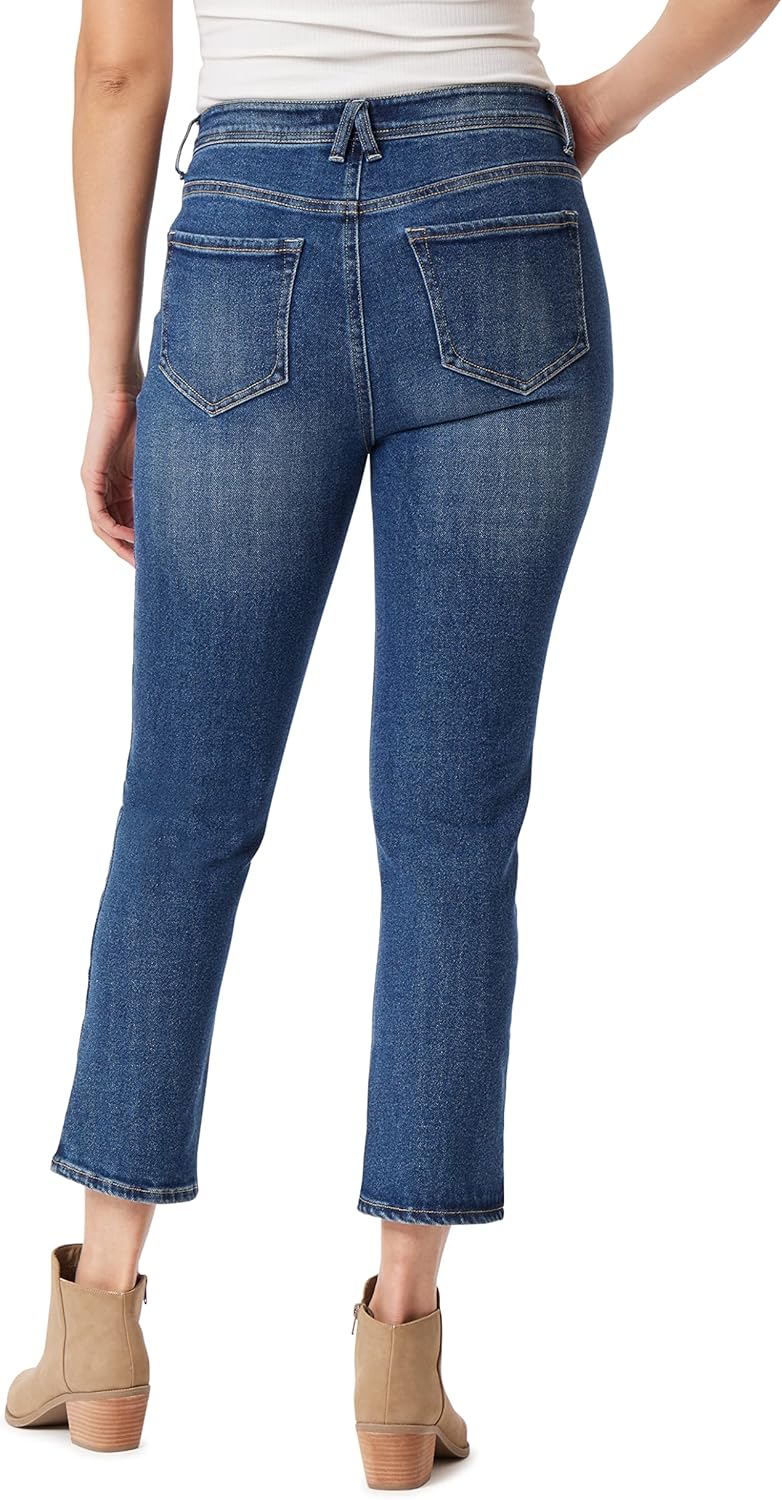 Angels Forever Young Womens Forever Slim Ankle High-Rise Jeans (Standard and Plus) - Image 2